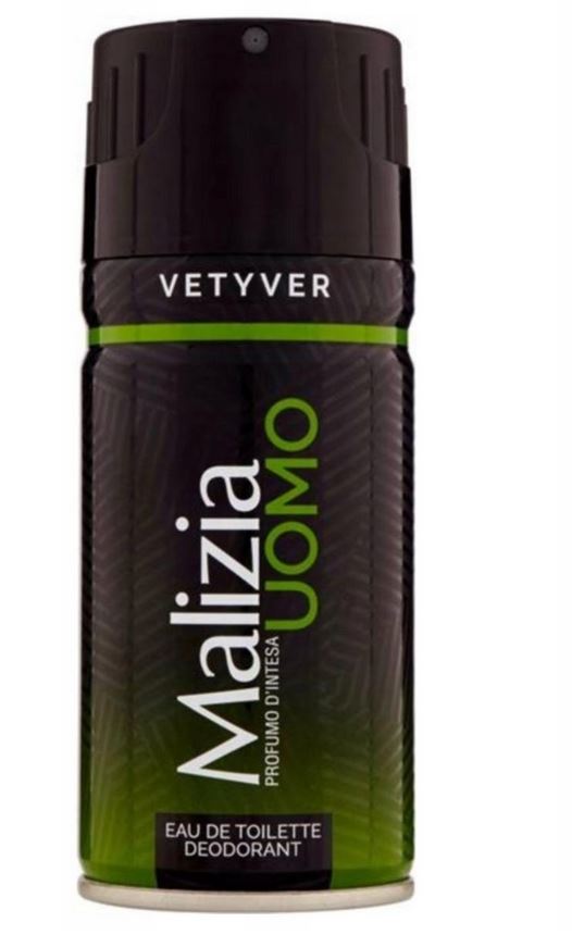 malizia uomo vetyver dezodorant w sprayu 150 ml   